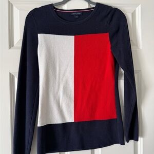 Vintage Early 2000s Tommy Hilfiger Logo Sweater